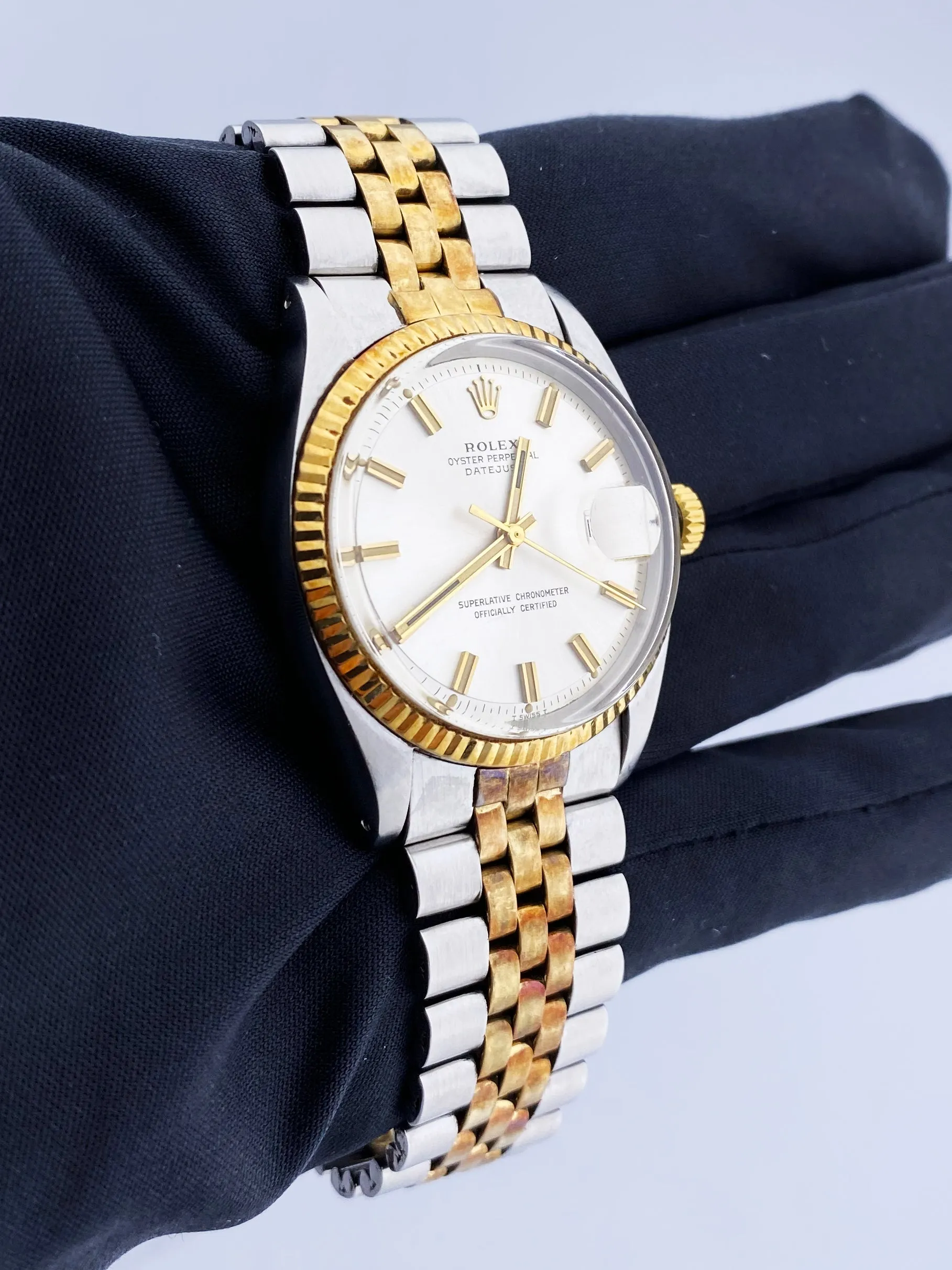 Rolex Datejust 1601 Men's Watch Box & Papers