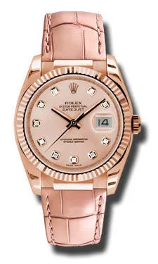 Rolex - Datejust 36mm - Gold Everose Gold