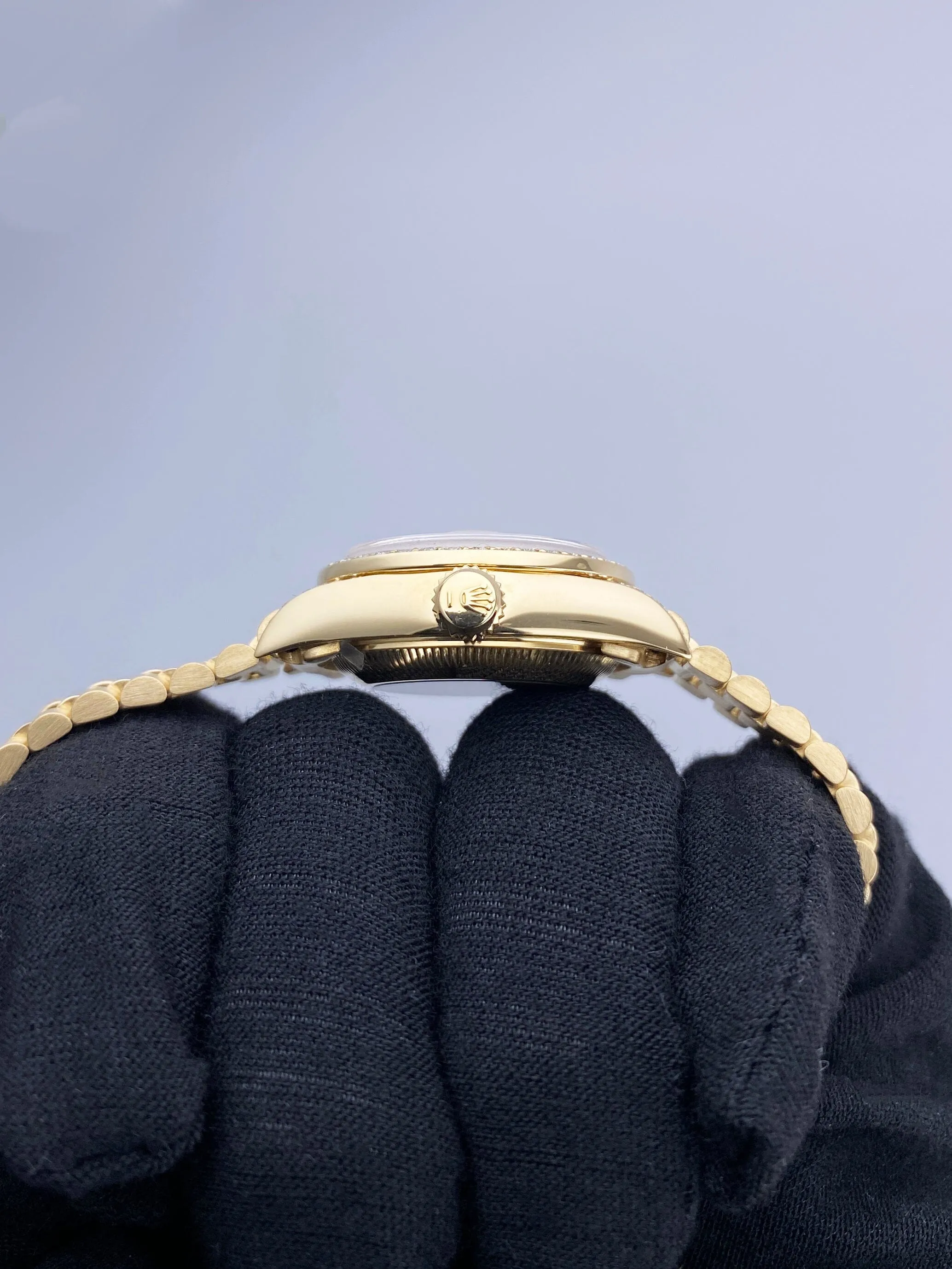 Rolex Datejust 69158 Diamond 18K Yellow Gold Ladies Watch