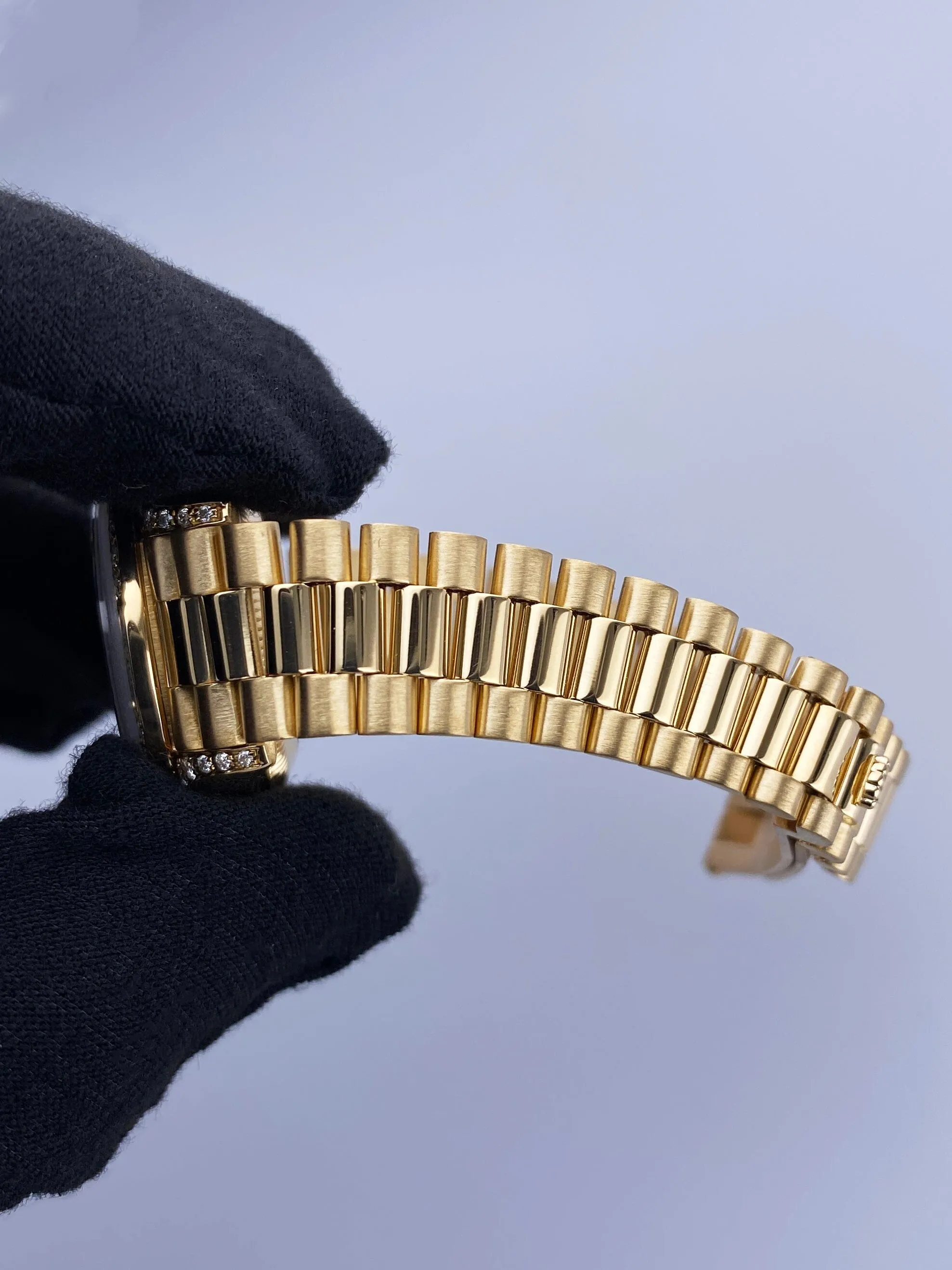 Rolex Datejust 69158 Diamond 18K Yellow Gold Ladies Watch