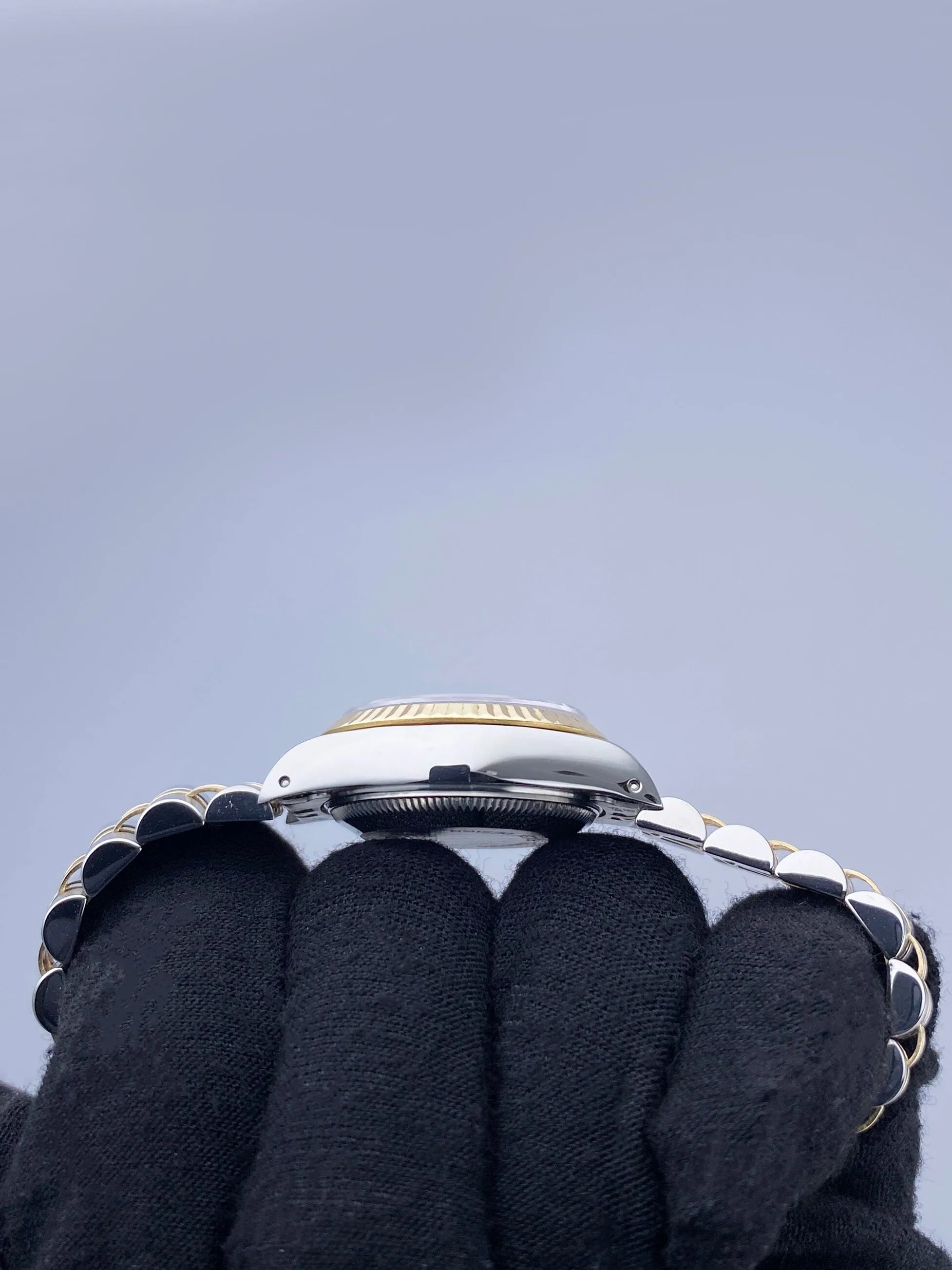 Rolex Datejust 69173 Blue Anniversary Dial Ladies Watch Box Papers