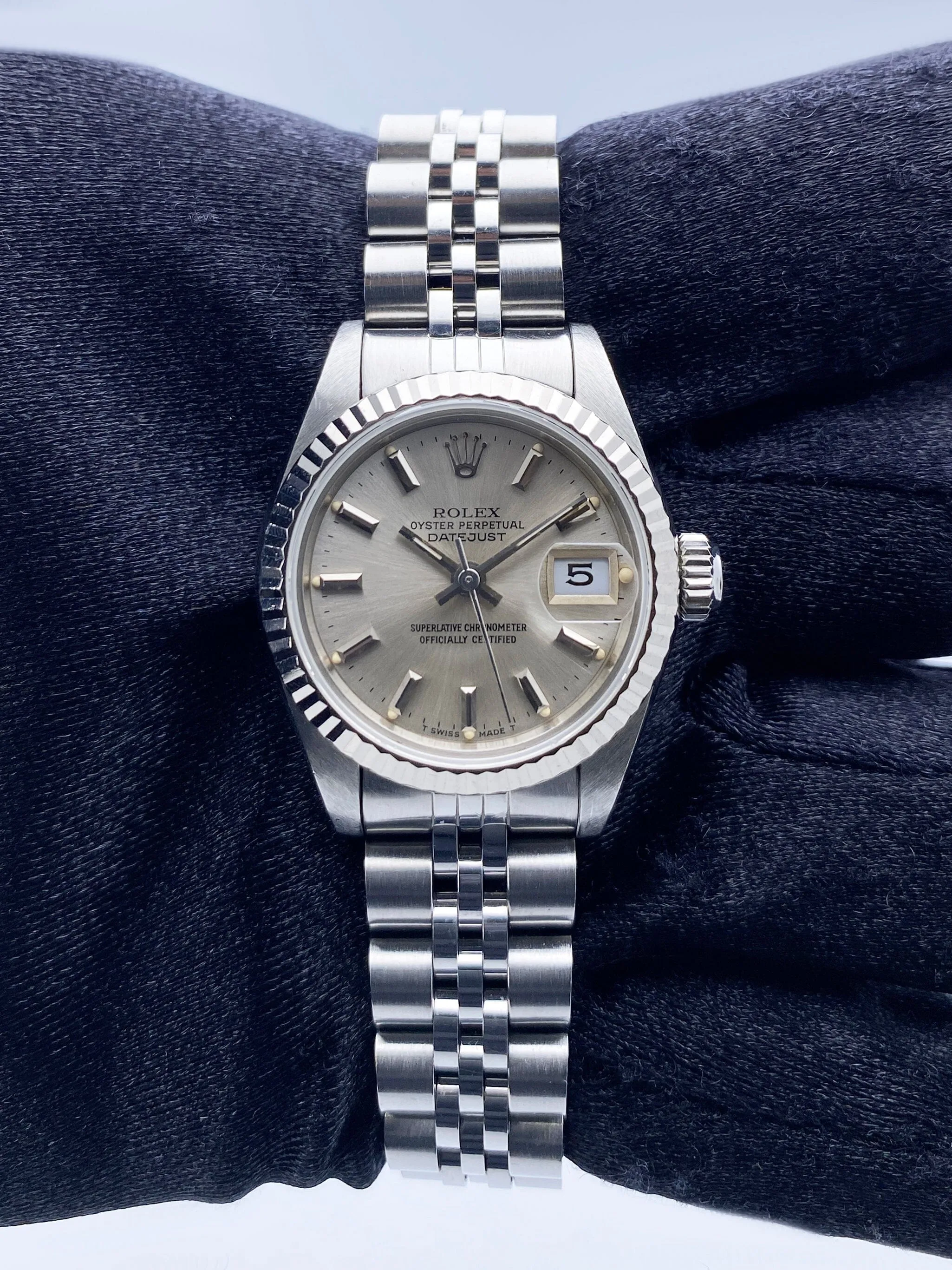 Rolex Datejust 69174 Sliver Dial Ladies Watch