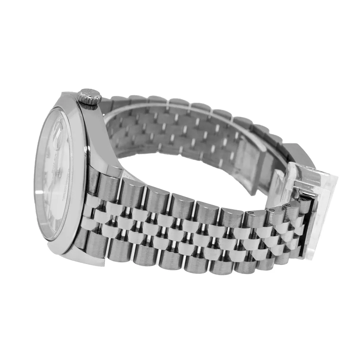 Rolex Datejust II 41mm Stainless Steel White Roman Dial & Smooth Bezel 126300