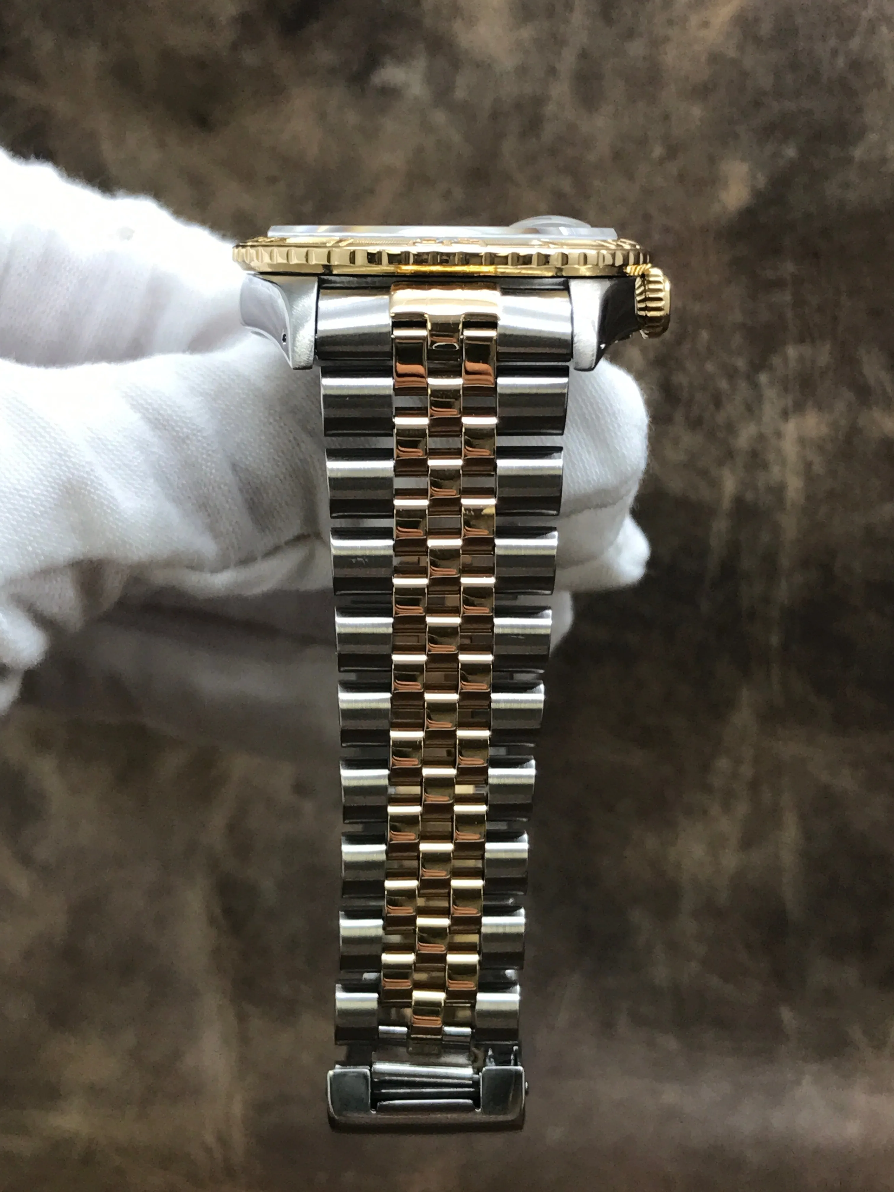 Rolex Datejust Turn-o-graph Thunderbird 16263 Blue Dial Automatic Watch