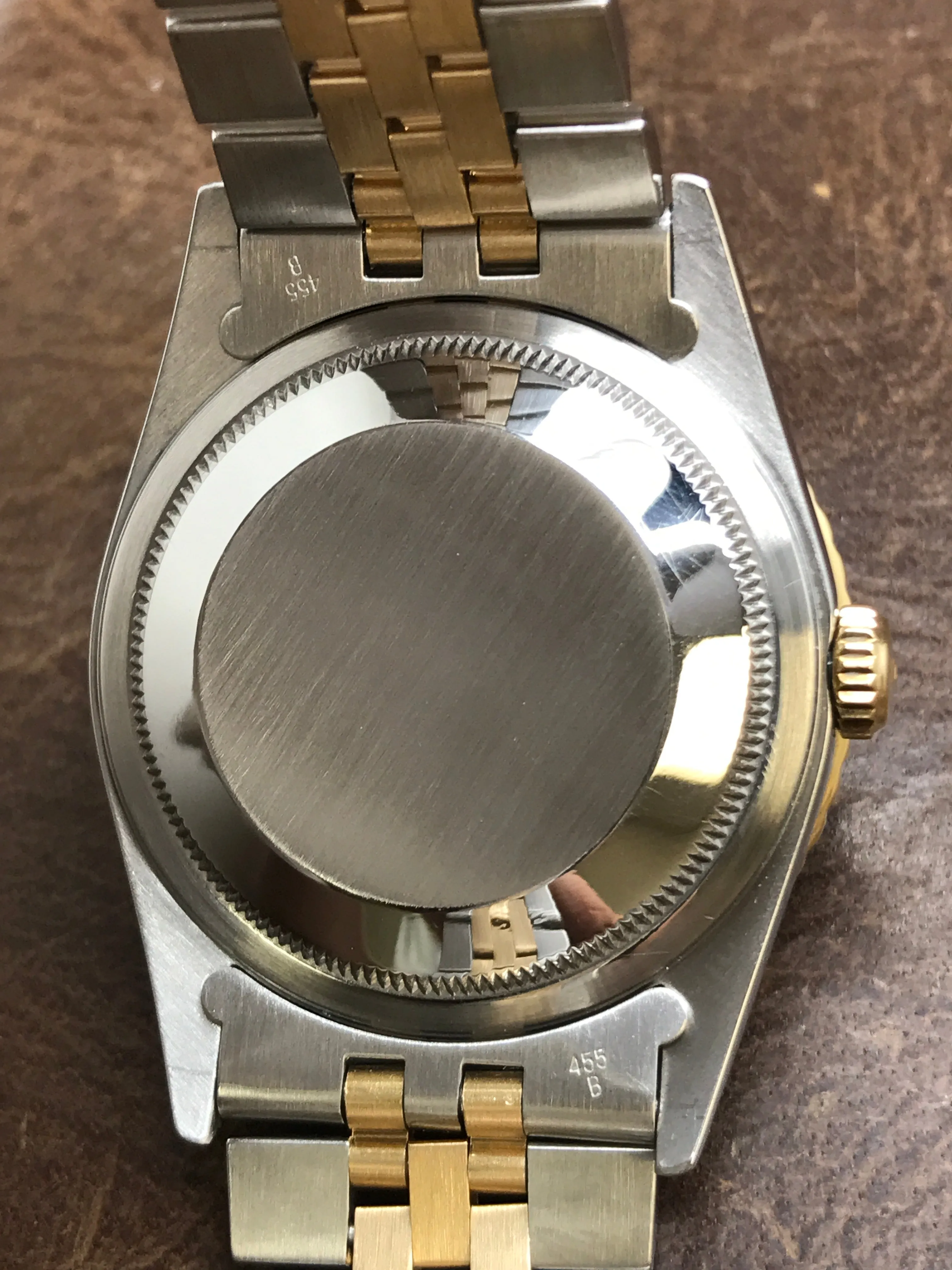 Rolex Datejust Turn-o-graph Thunderbird 16263 Blue Dial Automatic Watch