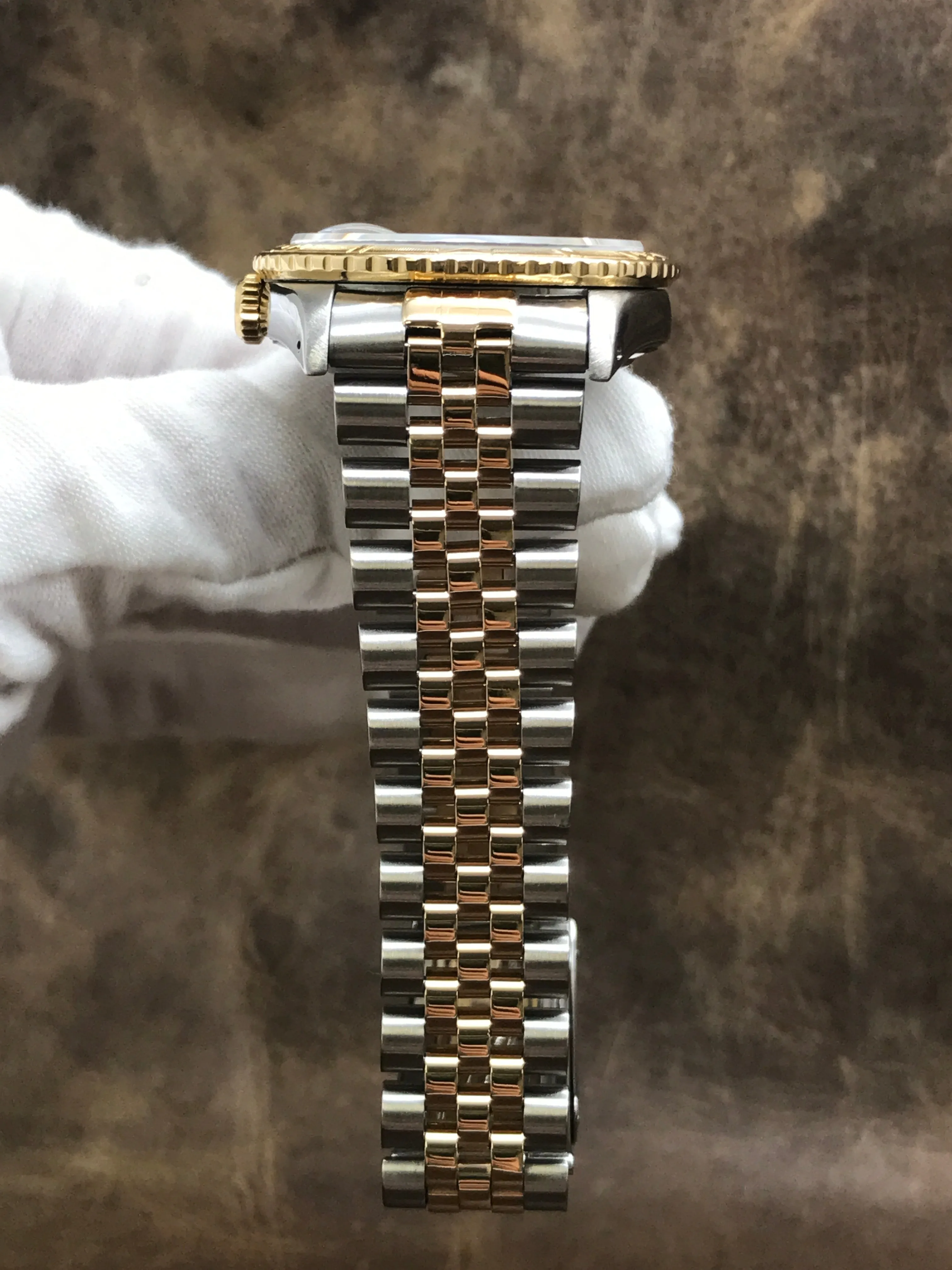 Rolex Datejust Turn-o-graph Thunderbird 16263 Blue Dial Automatic Watch