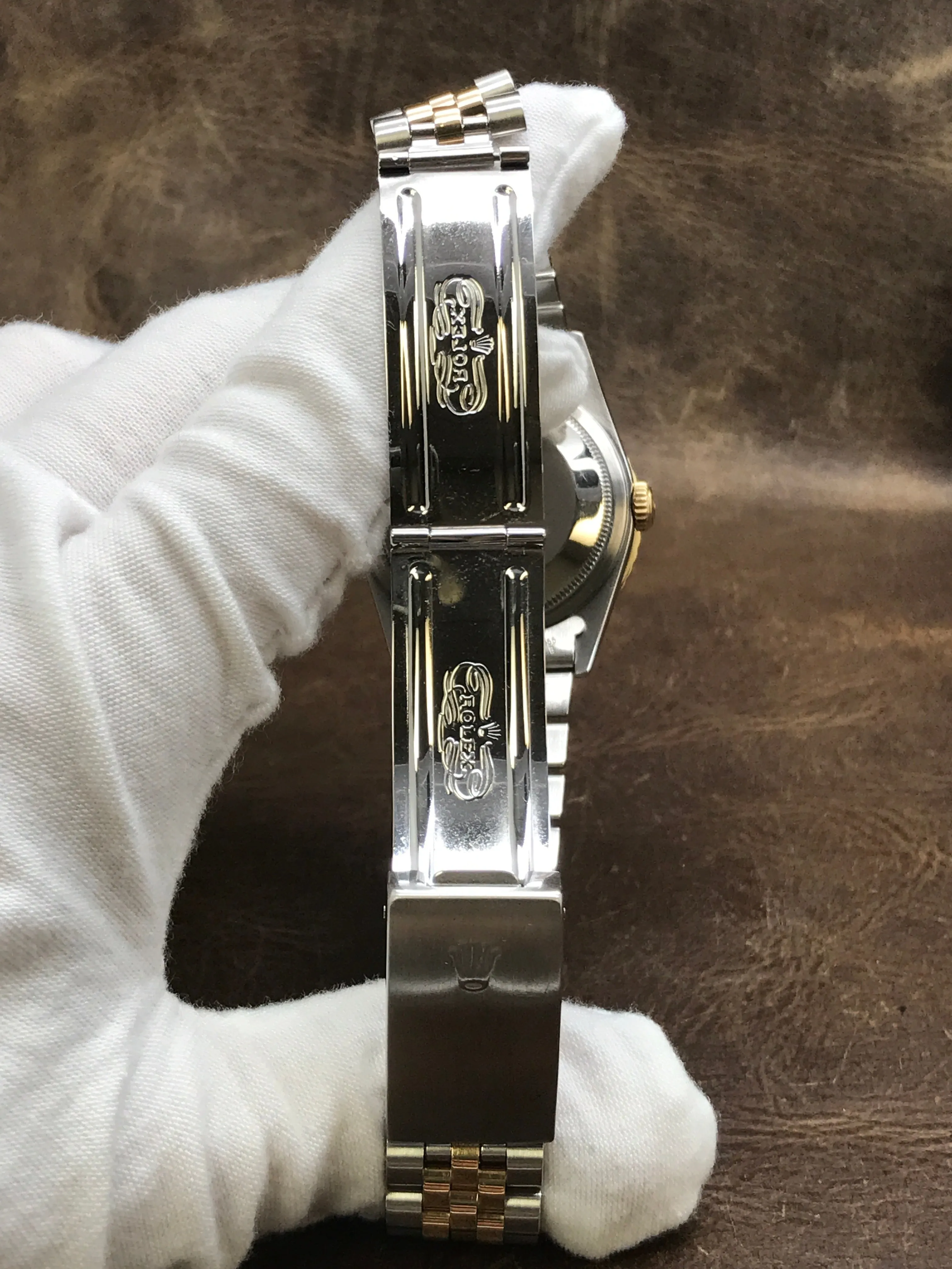 Rolex Datejust Turn-o-graph Thunderbird 16263 Blue Dial Automatic Watch