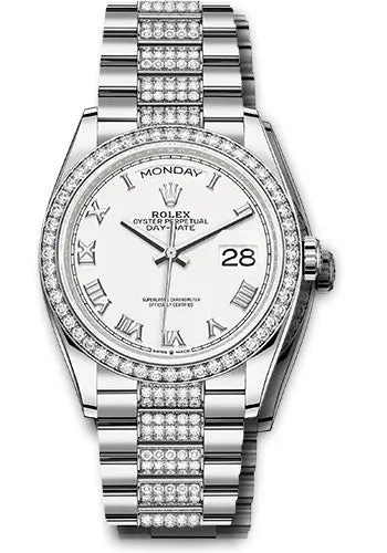 Rolex Day-Date 36mm Watch 128349rbr wrdp