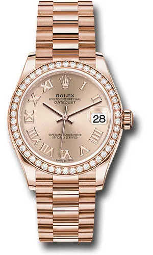 Rolex Everose Gold Datejust 31 Watch 278285RBR rsrp