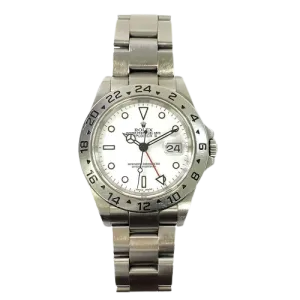 Rolex Explorer II 16570 White Dial Oct 04