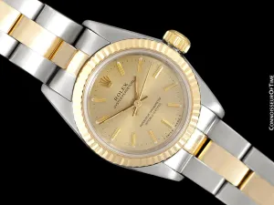 Rolex Ladies 2-Tone, Champagne Dial - 18K Gold & Stainless Steel, 67193
