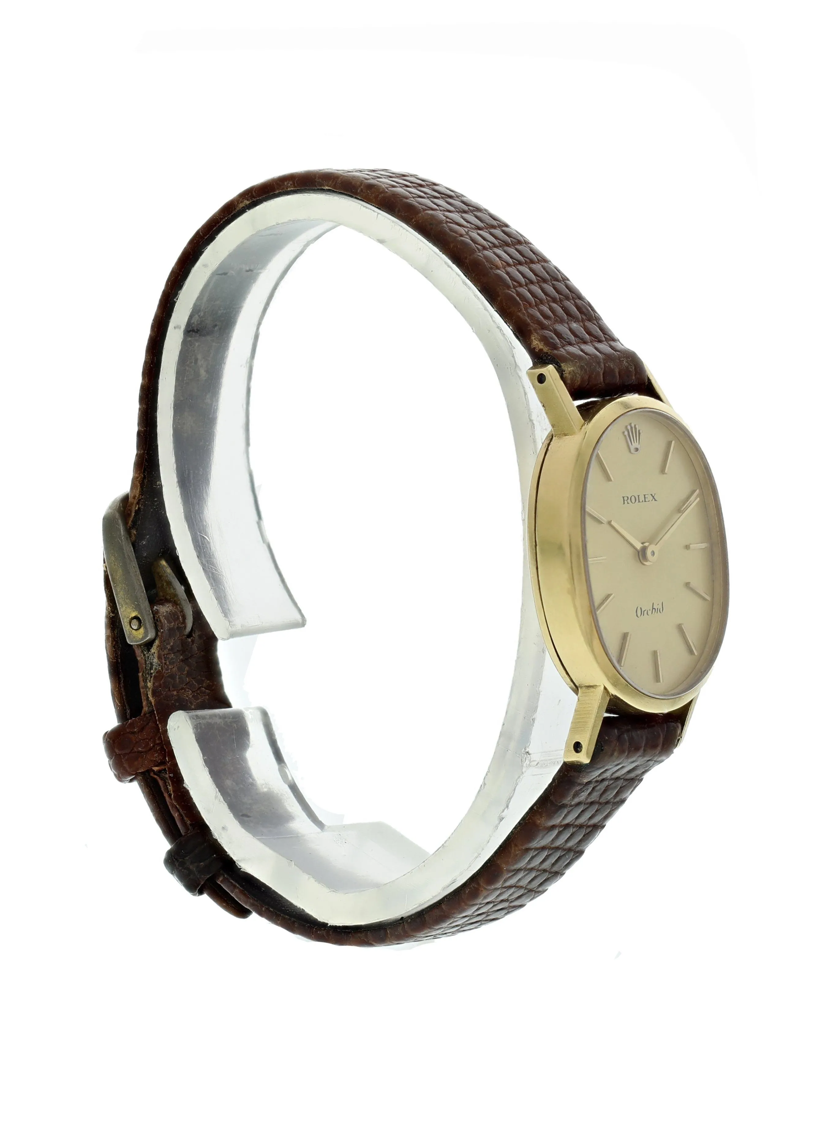 Rolex Orchid 2667 18K Yellow Gold Vintage Ladies Watch