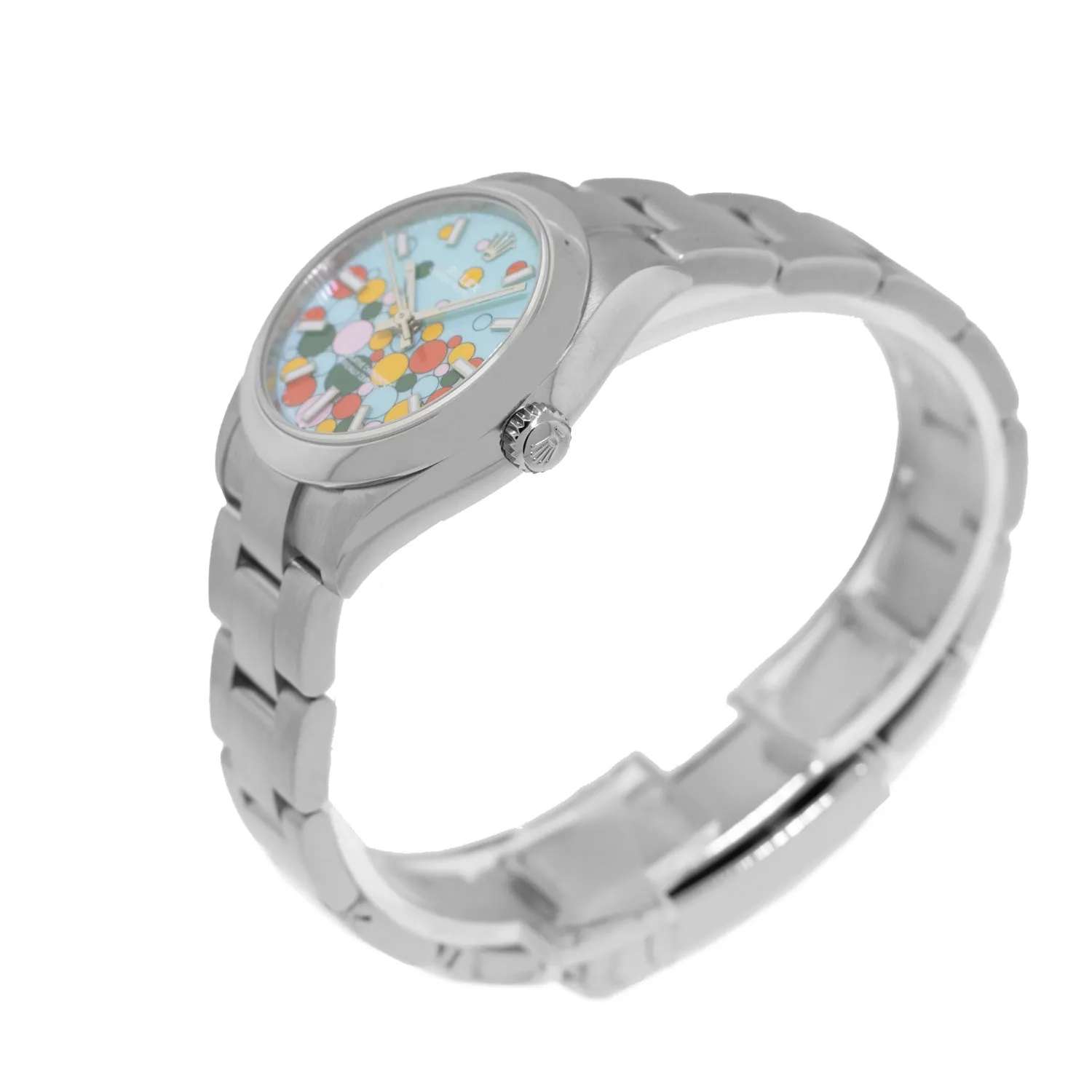 Rolex Oyster Perpetual 31mm Stainless Steel Celebration Index Dial & Smooth Bezel 277200