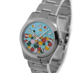 Rolex Oyster Perpetual 31mm Stainless Steel Celebration Index Dial & Smooth Bezel 277200