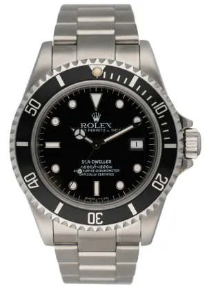 Rolex Oyster Perpetual Sea-Dweller 16600 Mens Watch