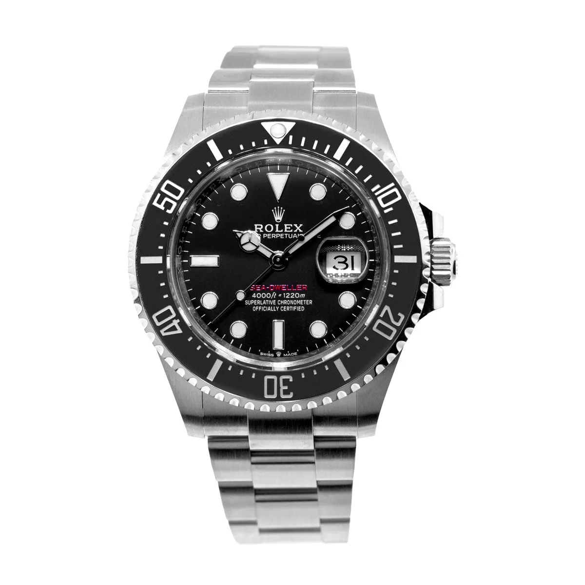Rolex Sea-Dweller 43mm Stainless Steel Black Dial & Black Bezel 126600