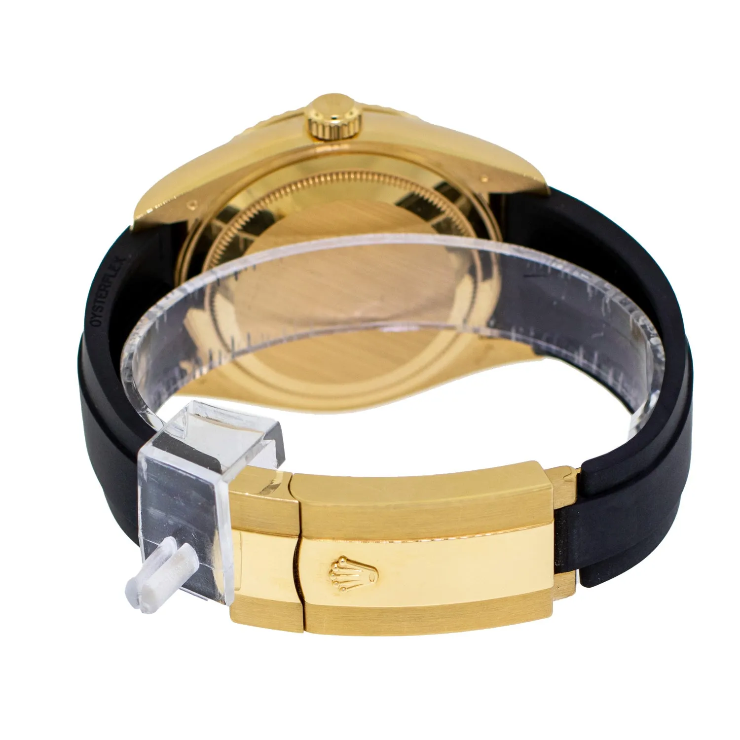 Rolex Sky-Dweller 42mm Yellow Gold Black Index Dial & Fluted Bezel 326238