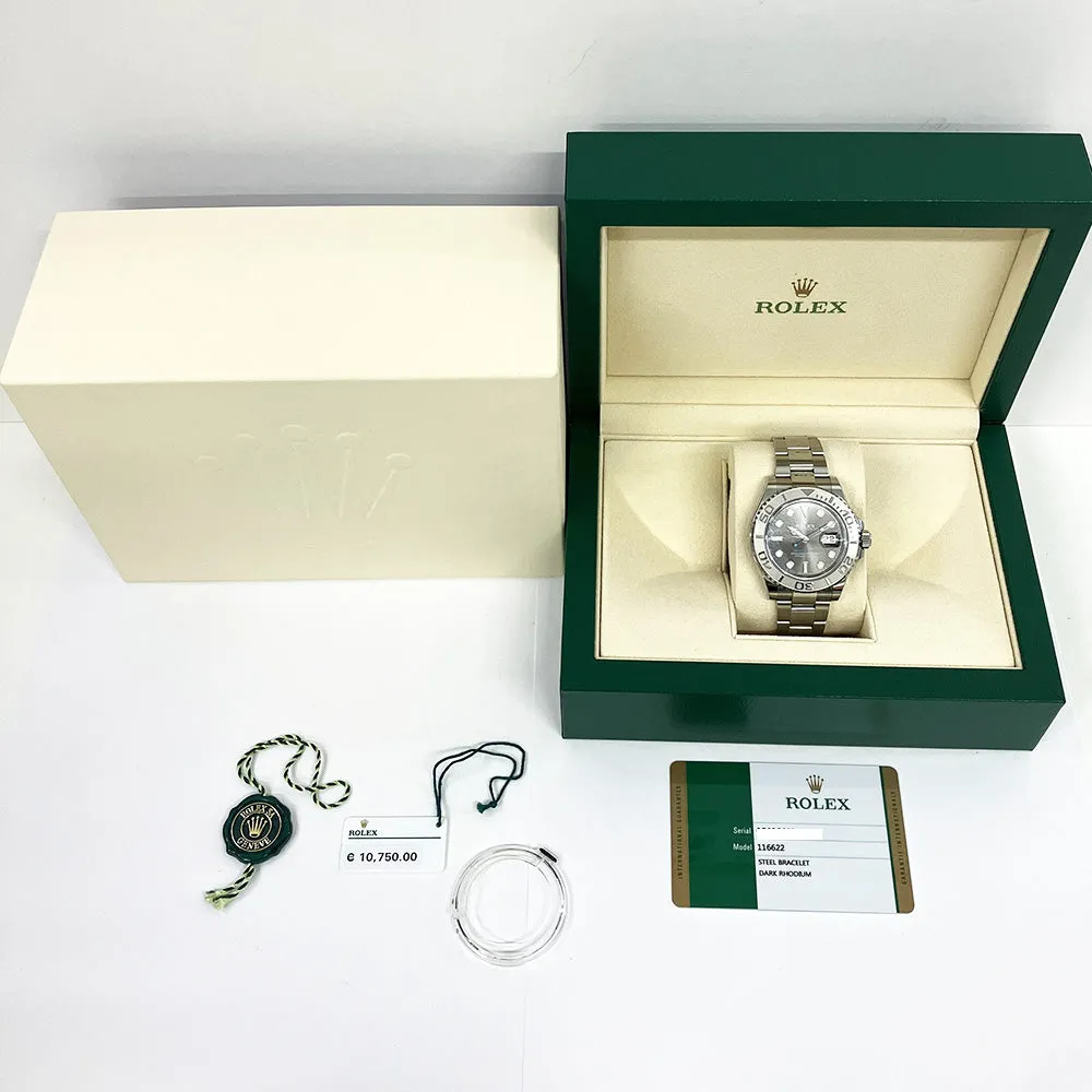 Rolex Yacht Master 116622 Slate Dial Feb 2019