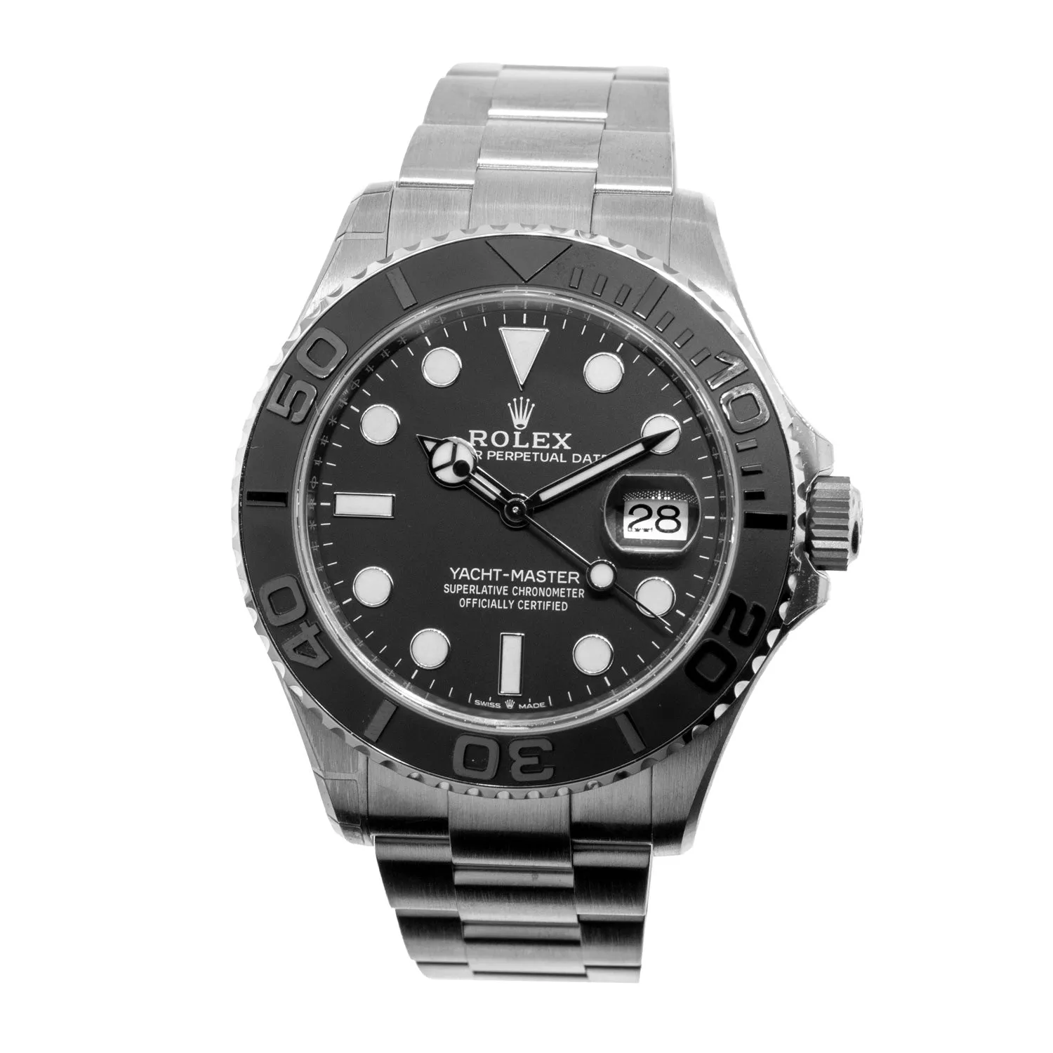 Rolex Yacht-Master 42mm Titanium Black Dial & Black Ceramic Bezel 226627
