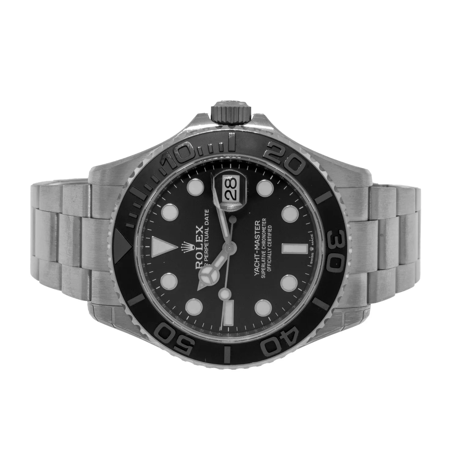 Rolex Yacht-Master 42mm Titanium Black Dial & Black Ceramic Bezel 226627