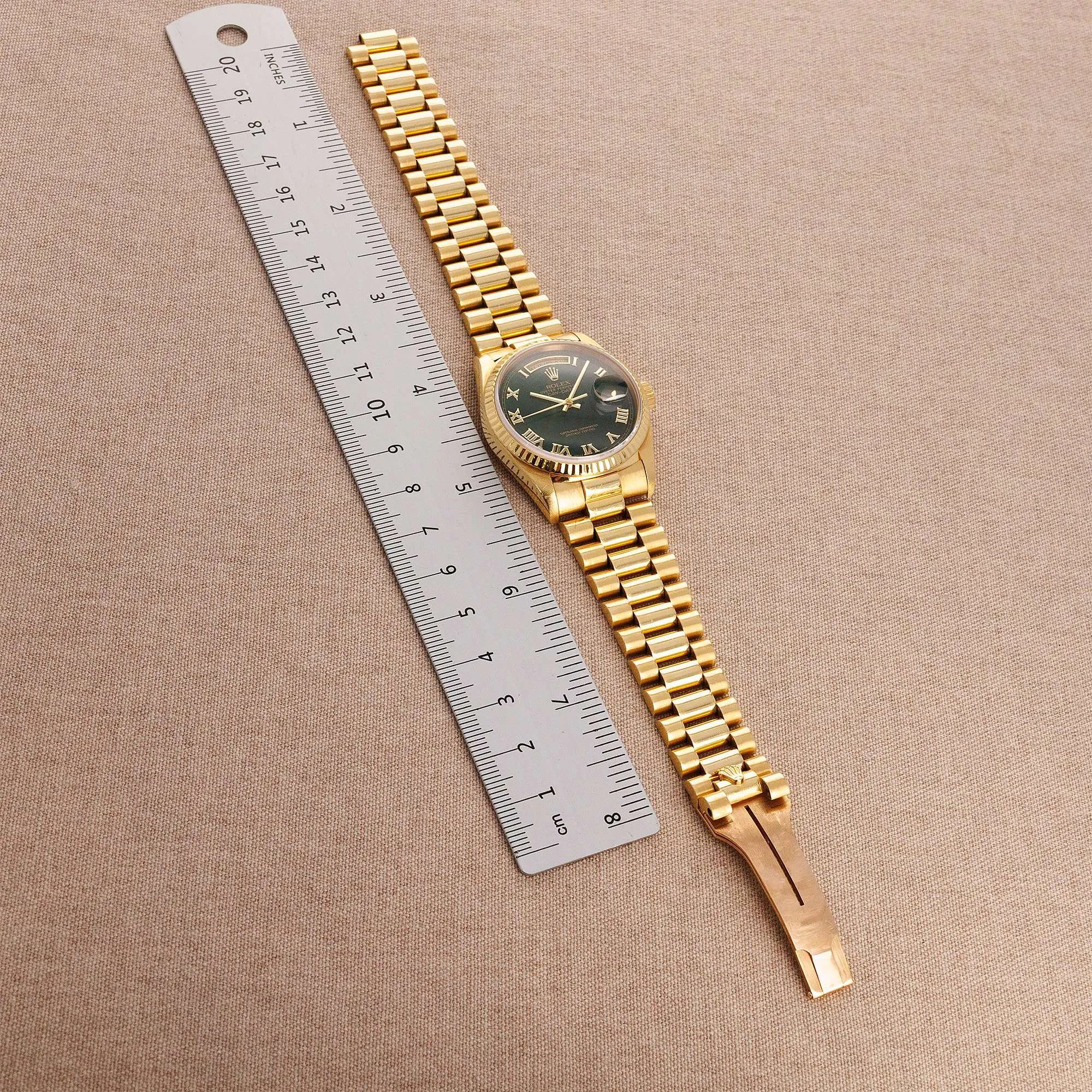 Rolex Yellow Gold Day-Date Ref. 18238 with Bloodstone Dial