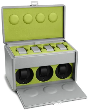 Scatola del Tempo Watch Winder 7RT Grey Green
