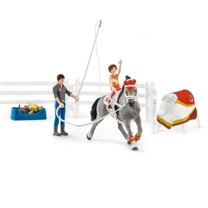 Schleich Horse Club Mia's Vaulting Riding Set