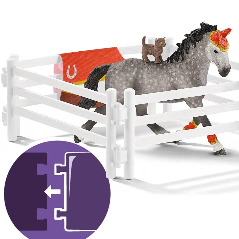 Schleich Horse Club Mia's Vaulting Riding Set