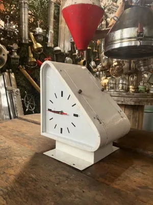 Seiko Double Sided Ships Passage way Clock cream