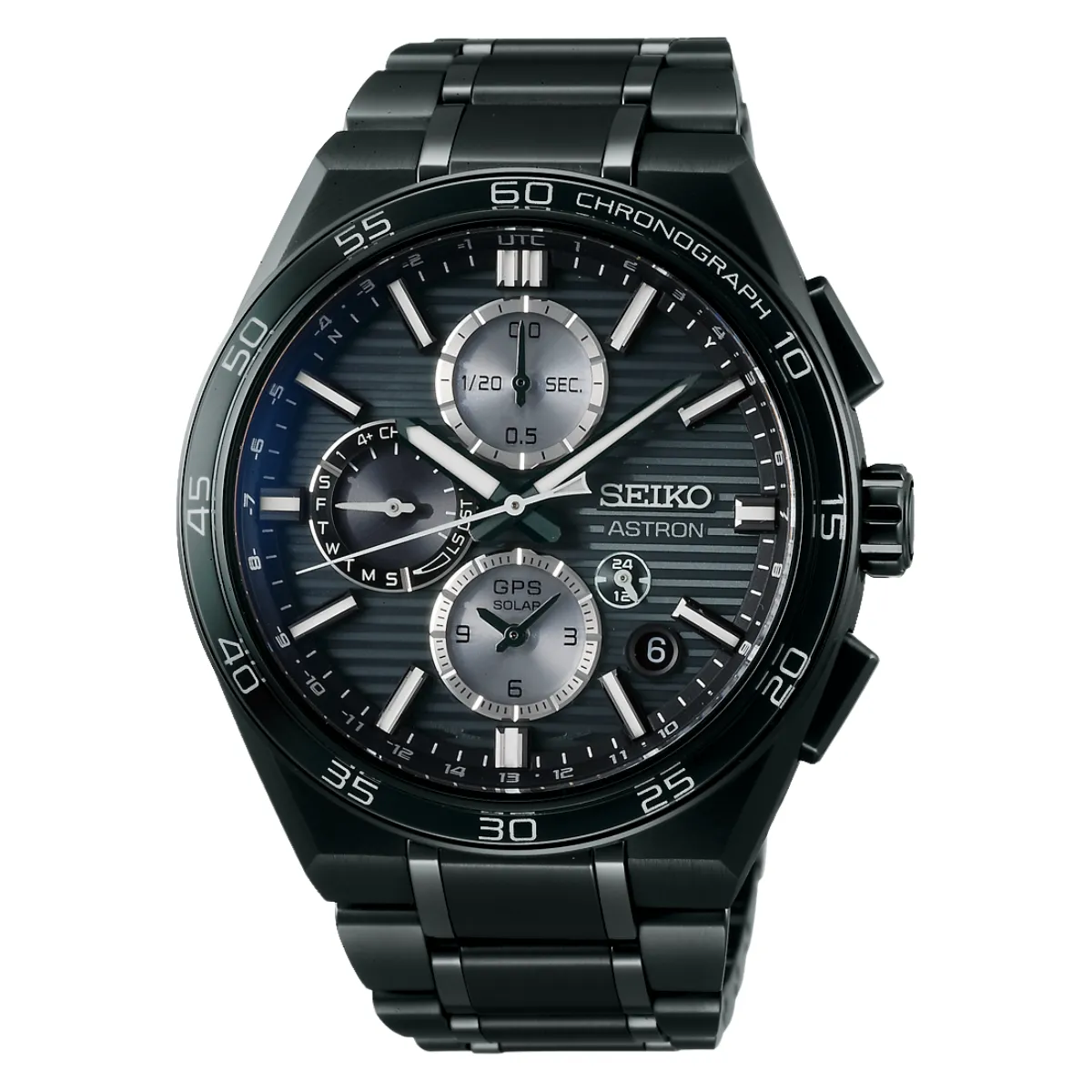 Seiko SSH179J1 SSH179 SSH179J ASTRON GPS Solar Dual Time Chronograph Watch