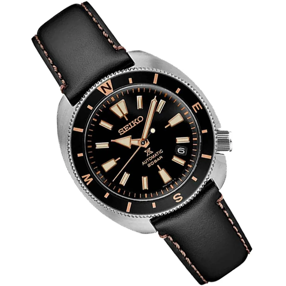 Seiko Tortoise SRPG17K1 SRPG17 SRPG17K Prospex Leather Watch