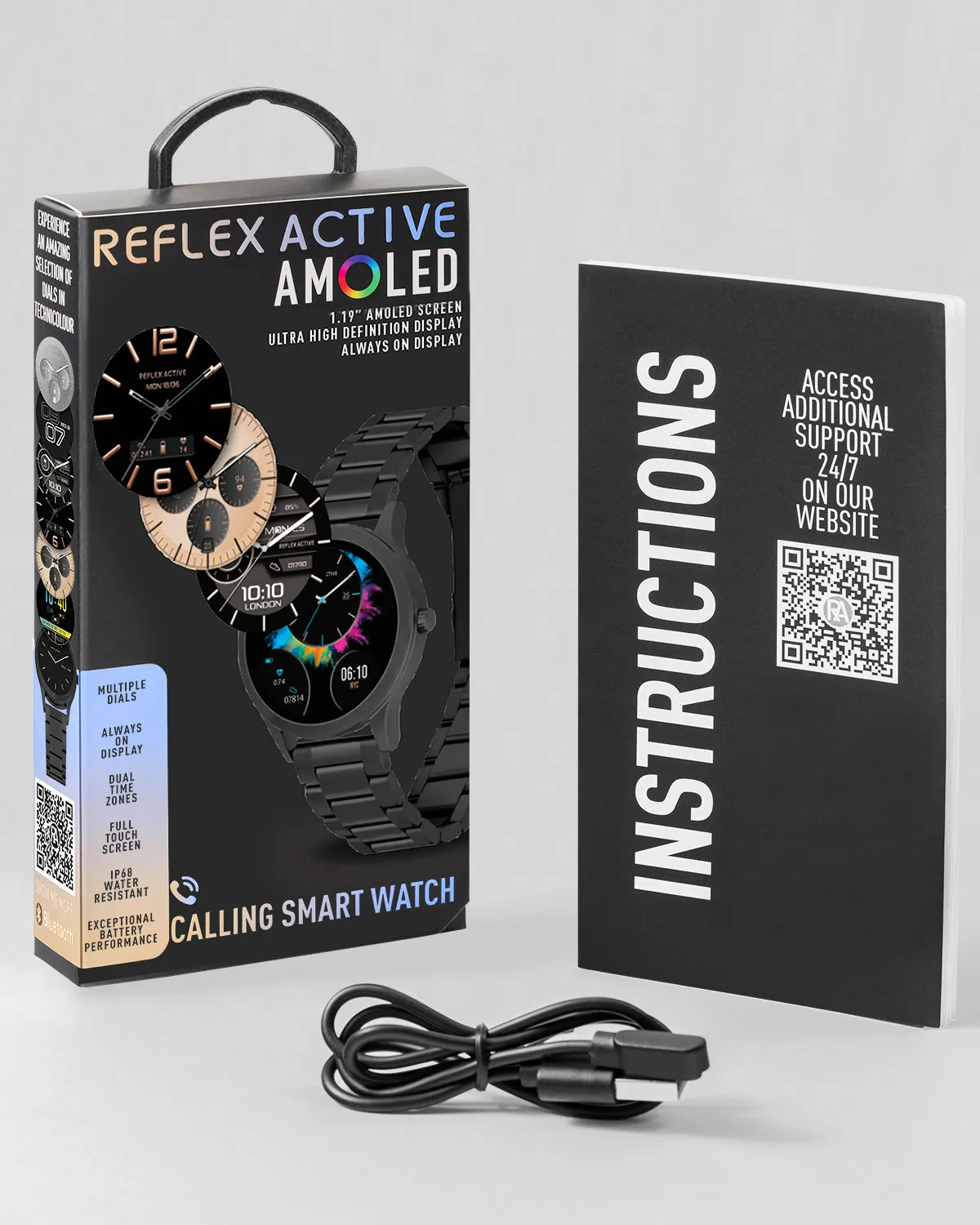 Series 31 Amoled Black Smart Watch