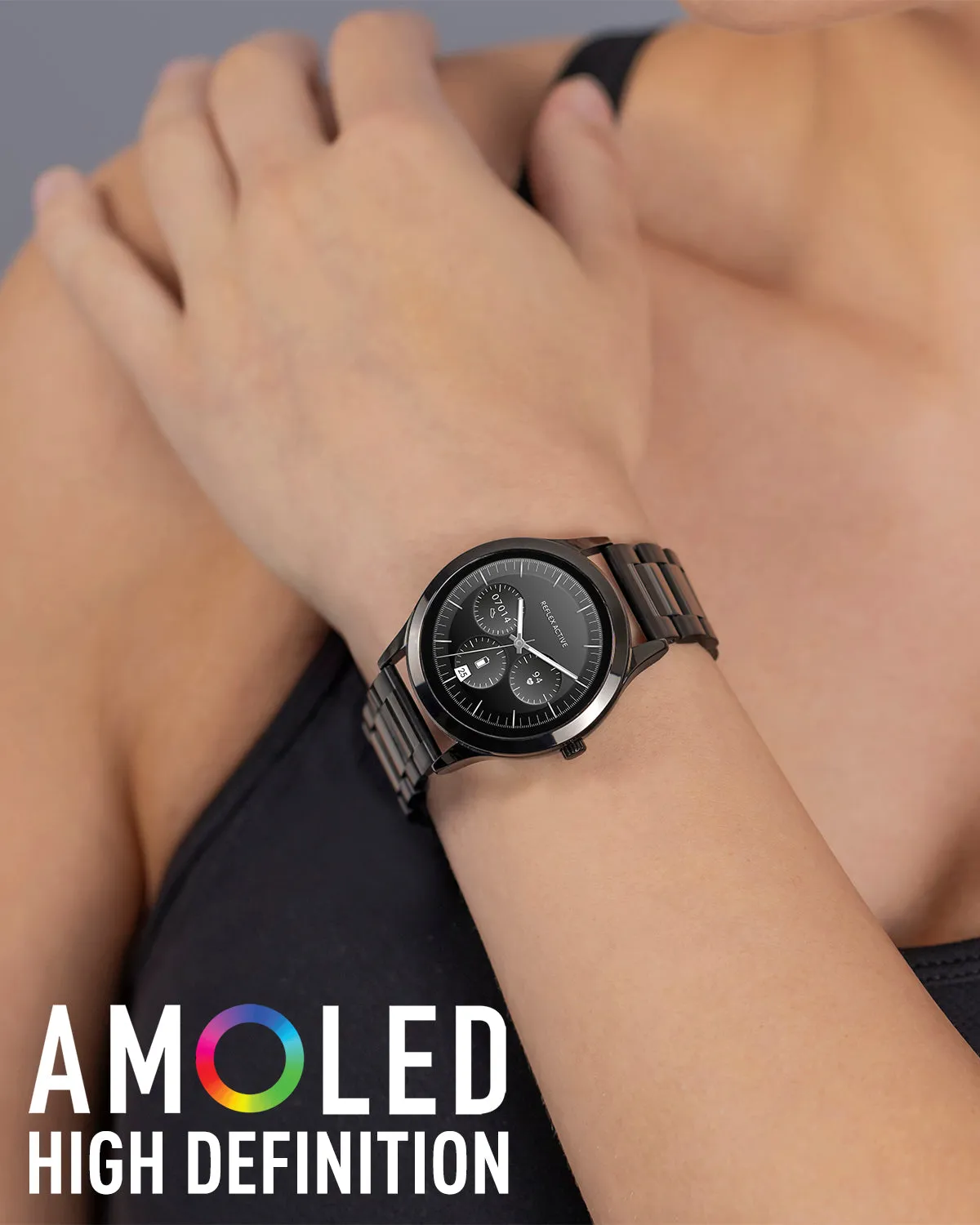 Series 31 Amoled Black Smart Watch