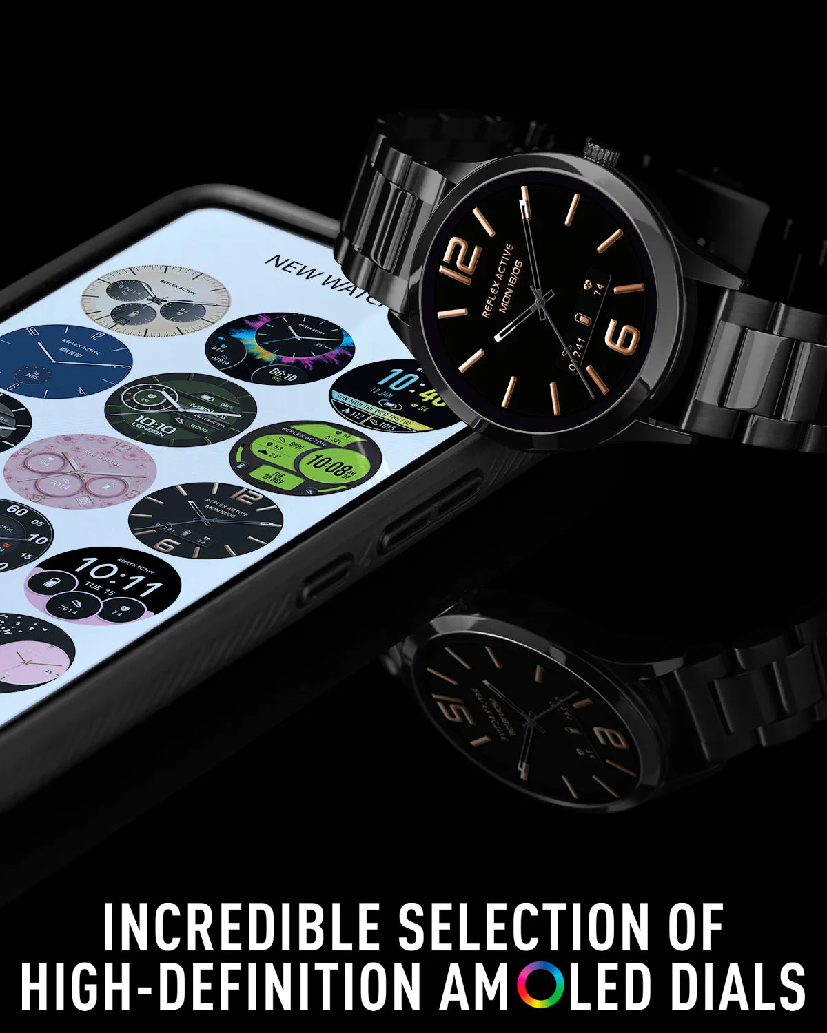 Series 31 Amoled Black Smart Watch