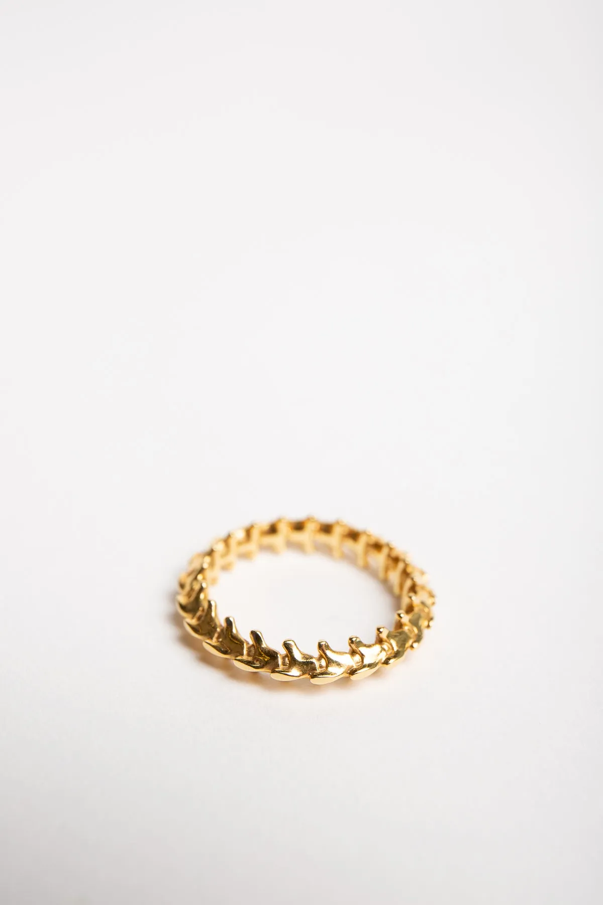 SHAUN LEANE | ROSE GOLD SPINE RING
