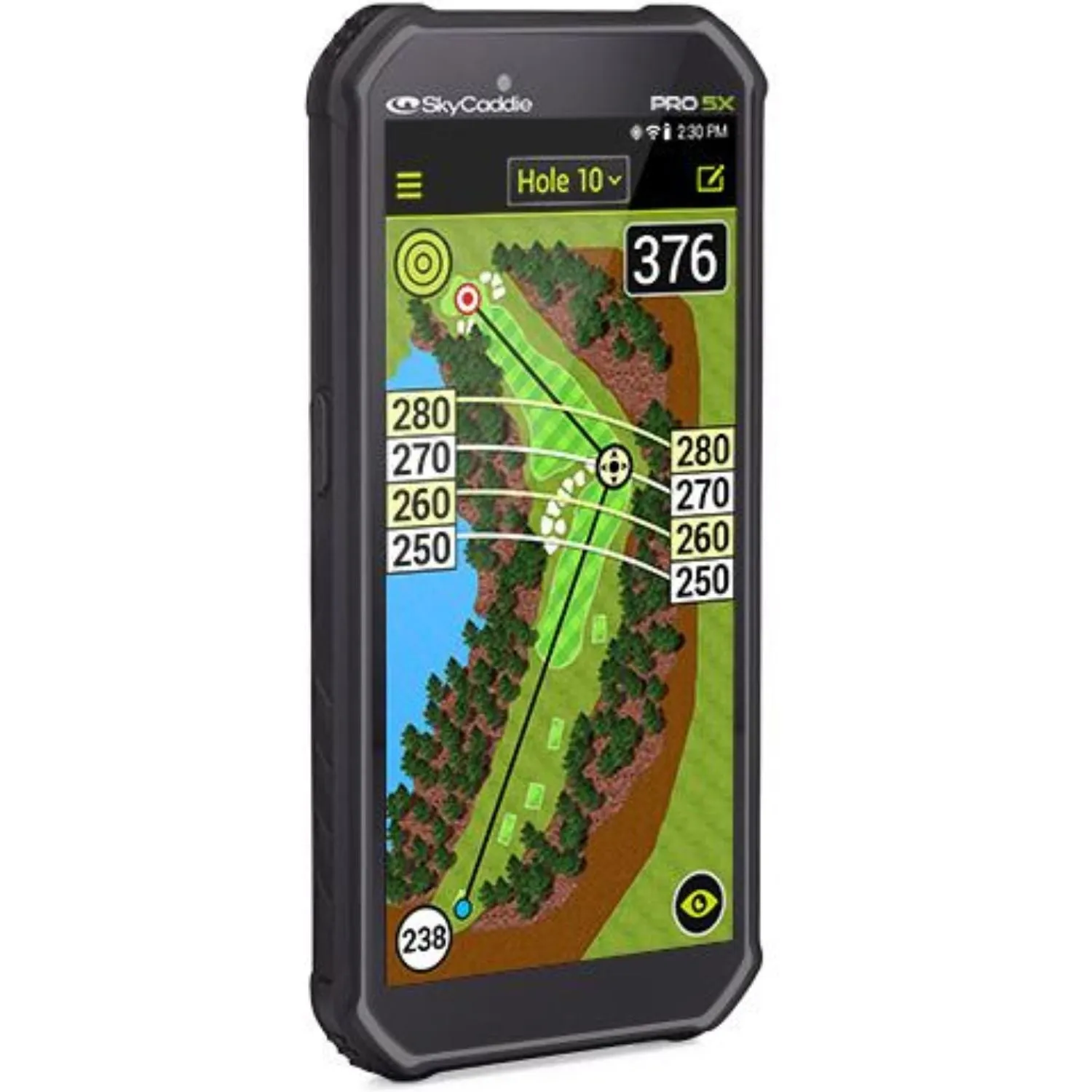 SkyCaddie Pro 5X Tourbook Handheld GPS Rangefinder (2024)   Multi-Tool & Club Covers