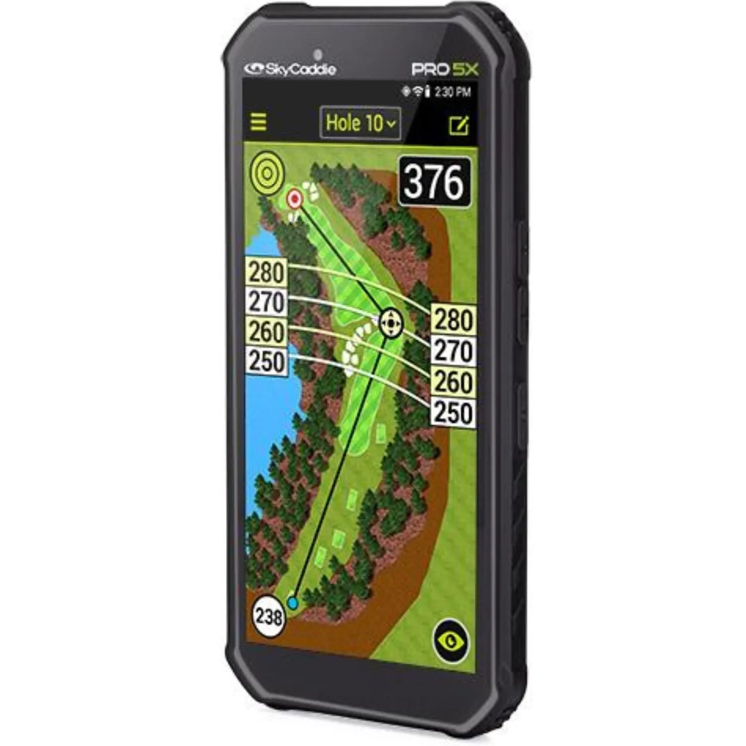 SkyCaddie Pro 5X Tourbook Handheld GPS Rangefinder (2024)   Multi-Tool & Club Covers