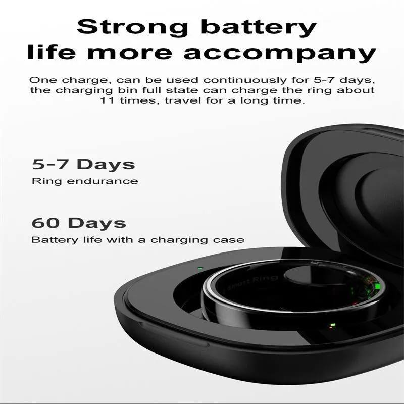 Smart Ring Heart Rate Blood Oxygen Sleep Sports Size 11