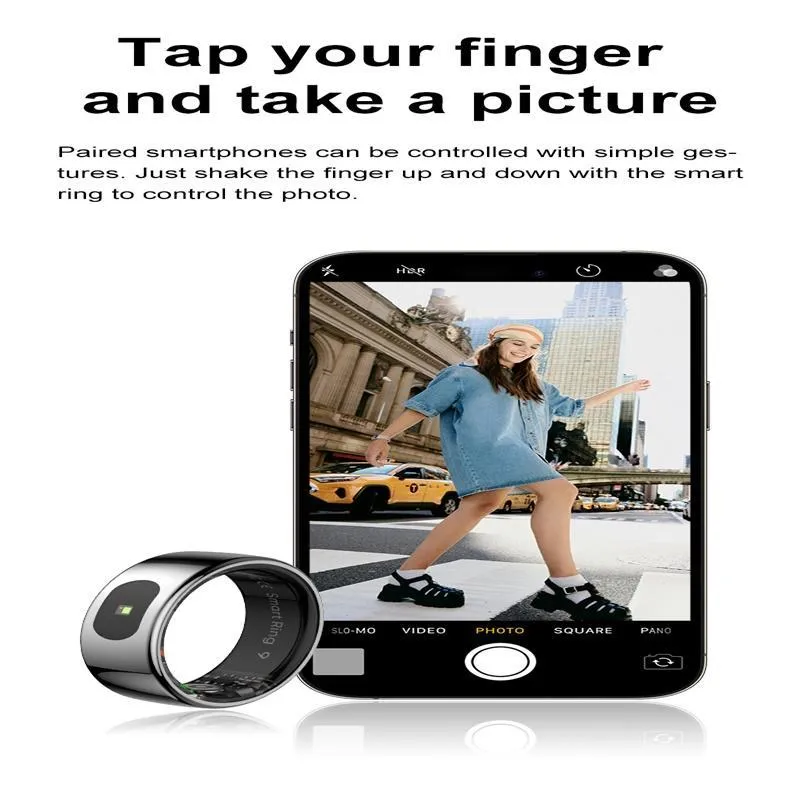 Smart Ring Heart Rate Blood Oxygen Sleep Sports Size 11