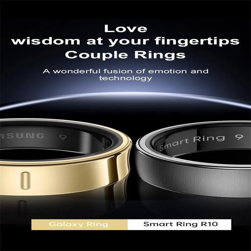 Smart Ring Heart Rate Blood Oxygen Sleep Sports Size 9