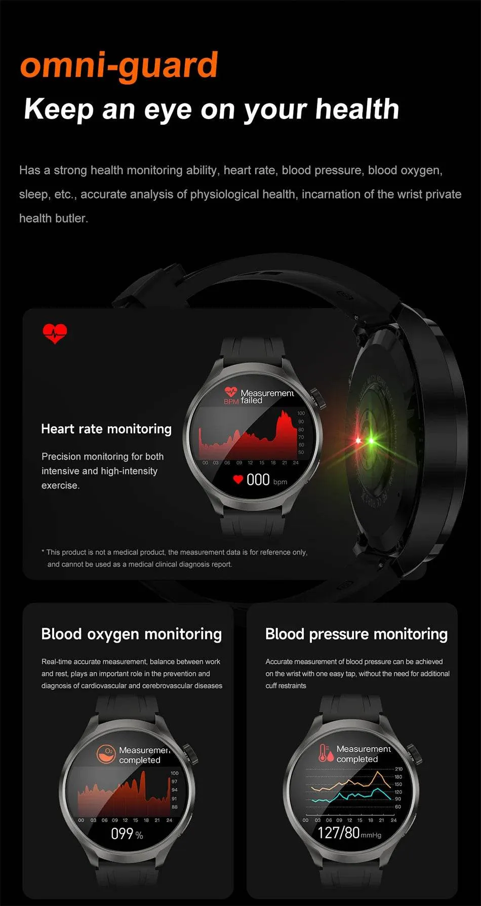 Smart Watch For HUAWEI Outdoor Sports  Men AMOLED Screen NFC GPS Compass Heart rate Waterproof Bluetooth Call SmartWatch