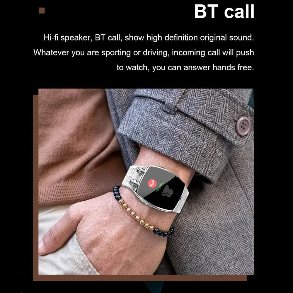 Smart Watch Men IP68 3ATM Waterproof Heart Rate Monitor Outdoor Sports Fitness Tracker Smartwatch