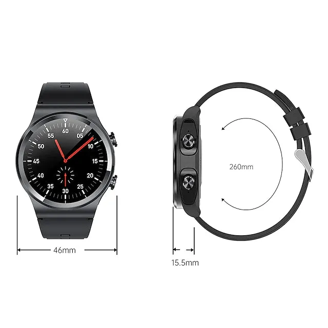 Smart Watch with Earbuds 1.28 inch Waterproof Bluetooth Fitness Watch