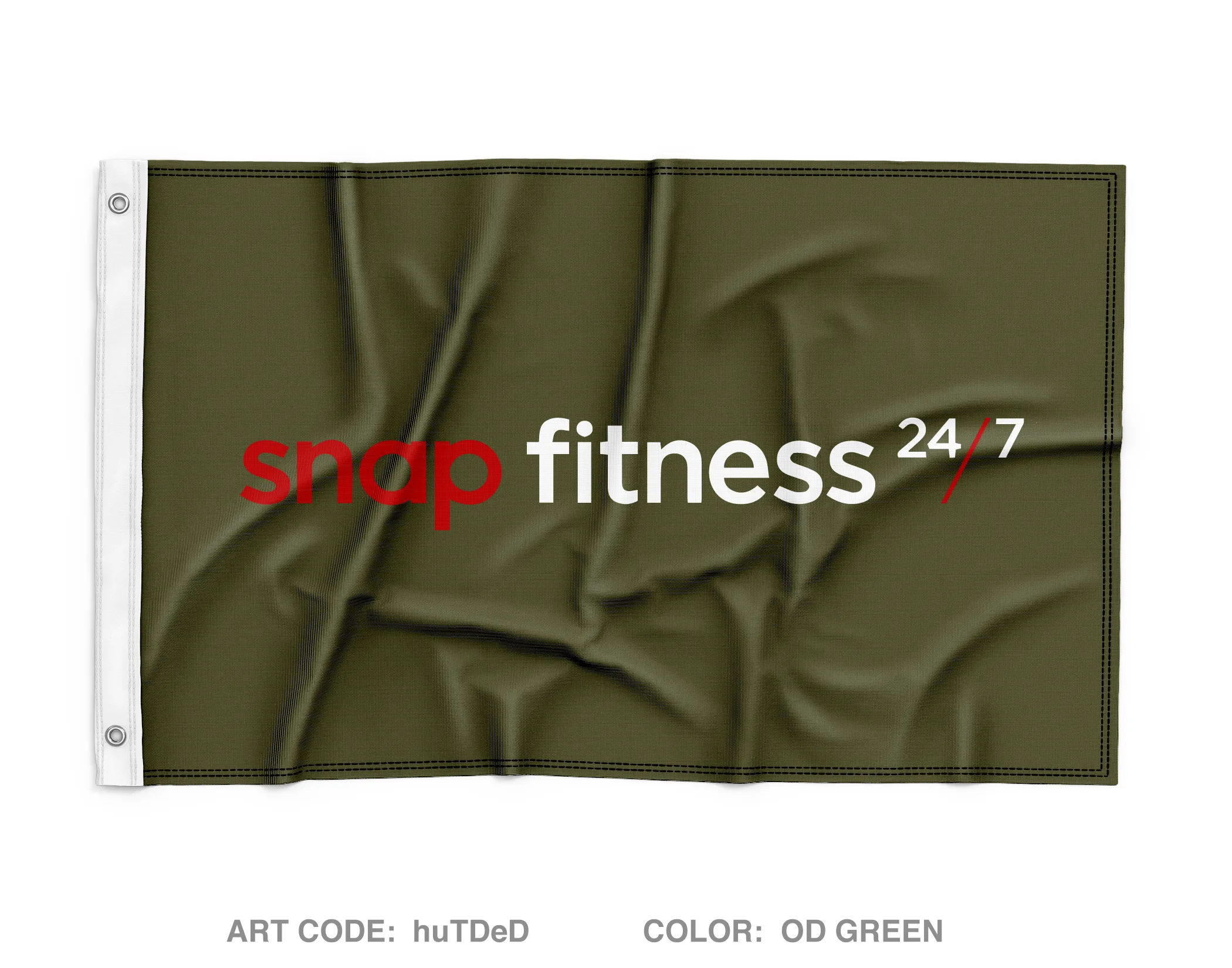 Snap Fitness Wall Flag - huTDeD