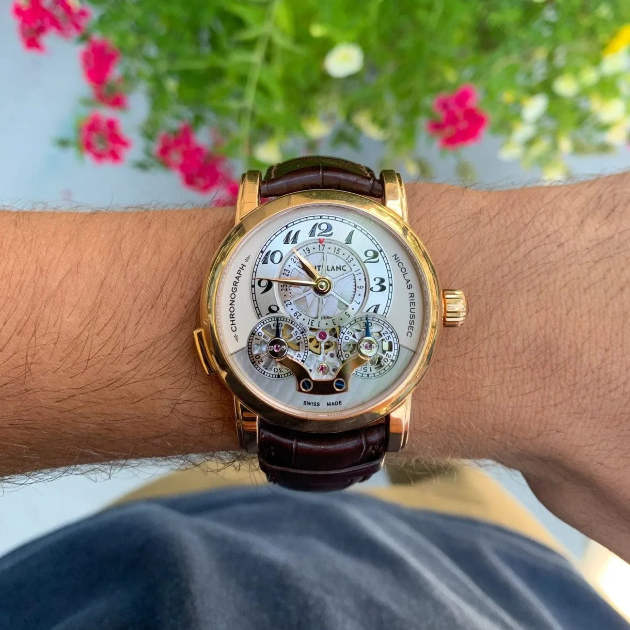 Star Nicholas Rieussec Monopusher chronograph