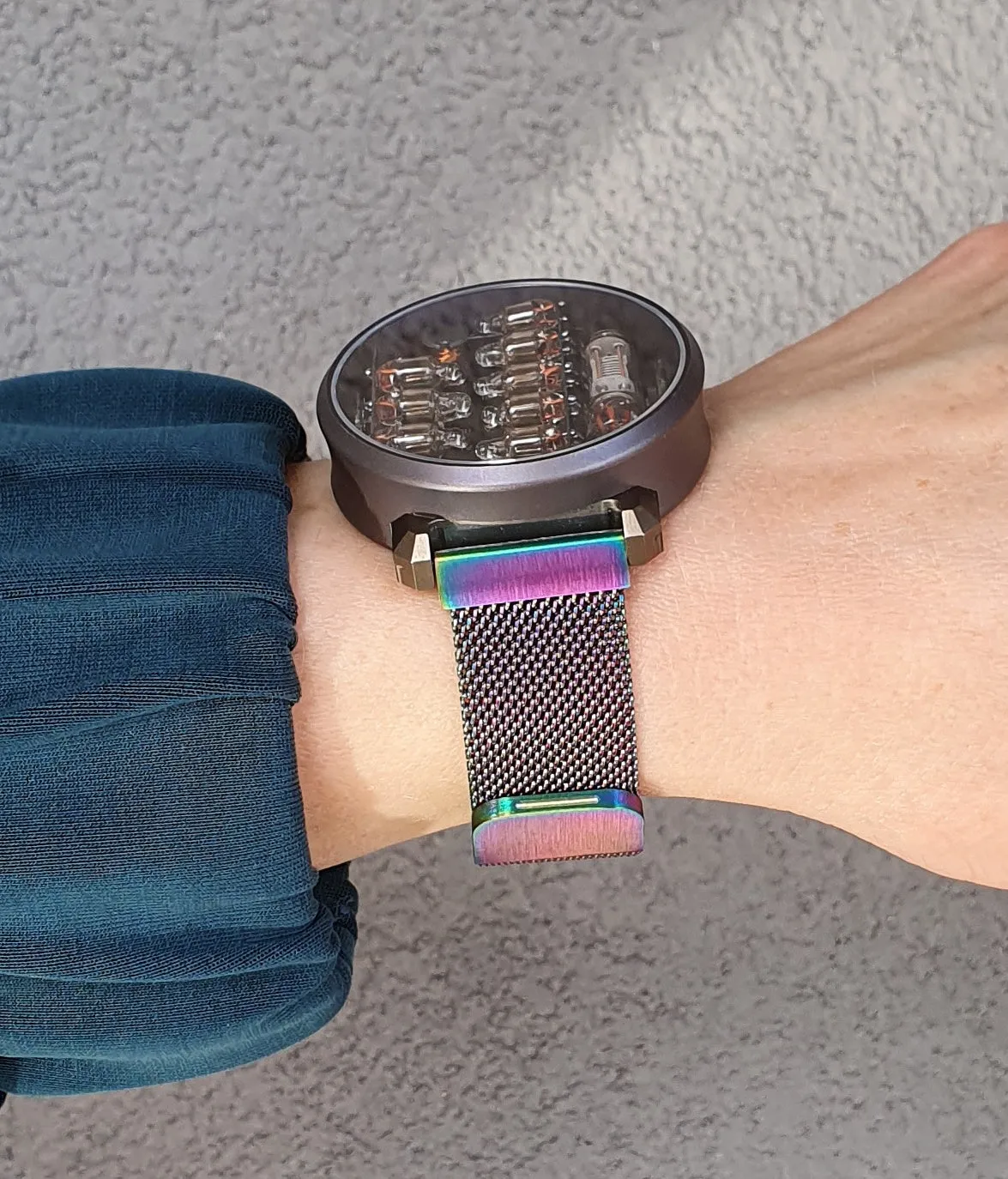 Strap. Steel. Magnet lock. Band. Lunokhod