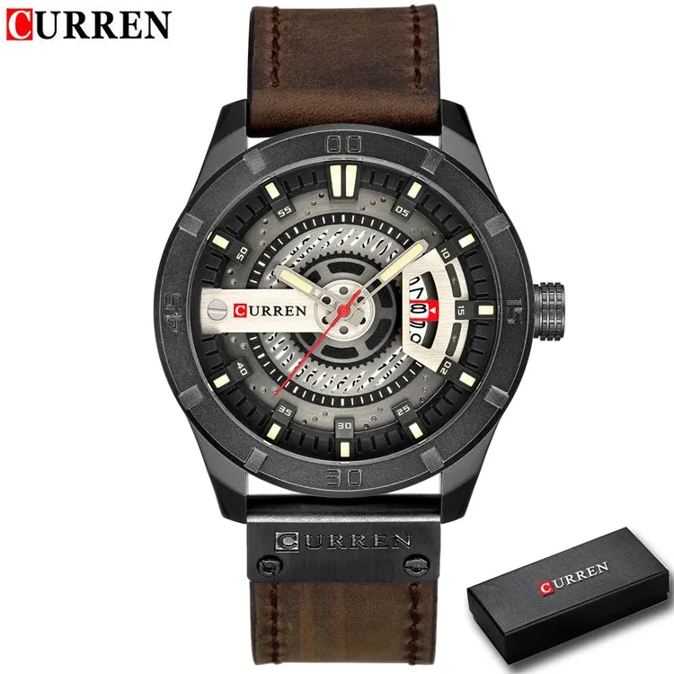 Tactical Quartz Date Watch - Rugged Style