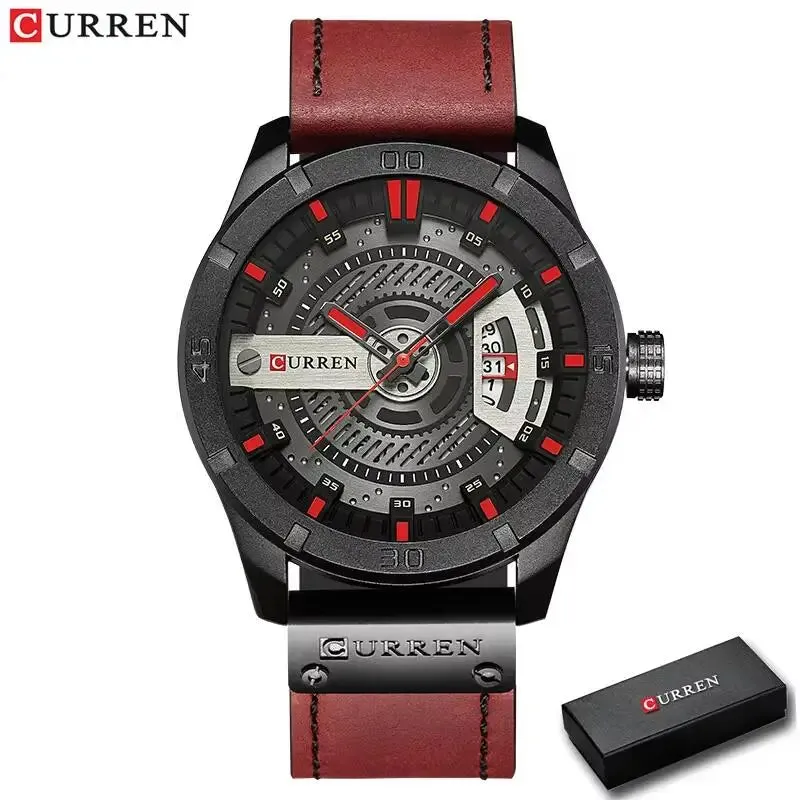 Tactical Quartz Date Watch - Rugged Style