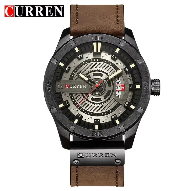 Tactical Quartz Date Watch - Rugged Style