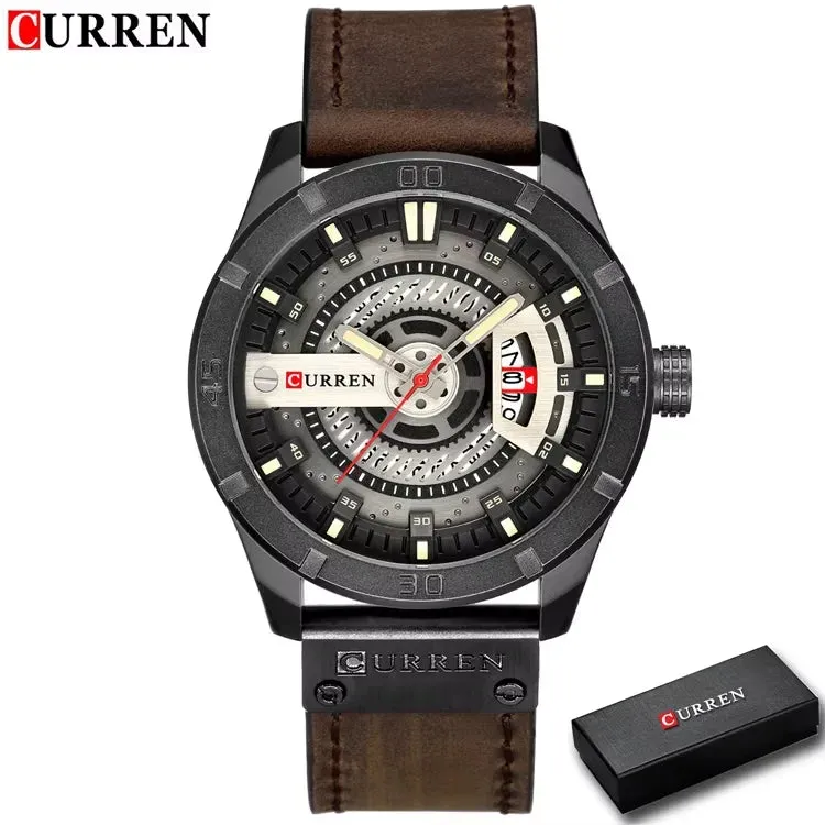 Tactical Quartz Date Watch - Rugged Style
